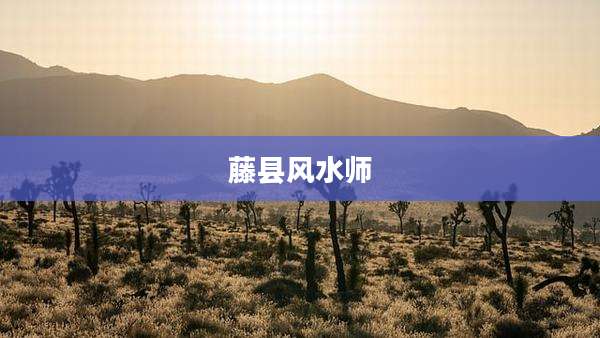 藤县风水师