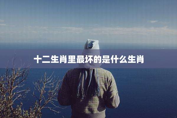 十二生肖里最坏的是什么生肖