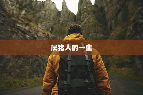 属猪人的一生