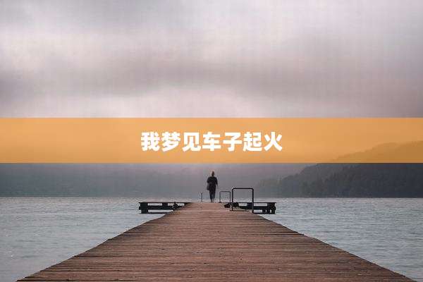 我梦见车子起火