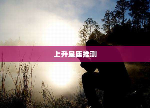 上升星座推测
