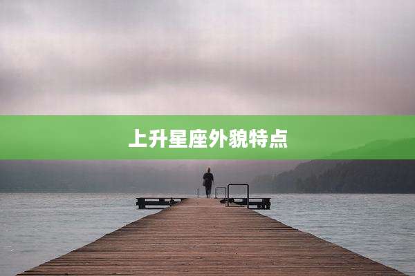 上升星座外貌特点