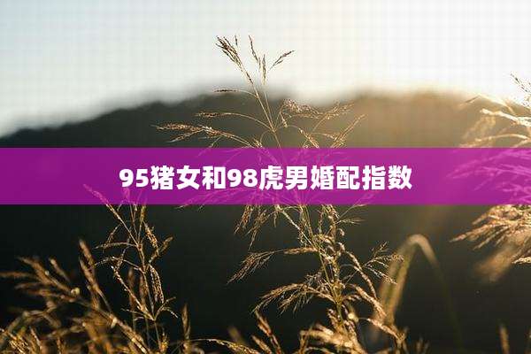 95猪女和98虎男婚配指数