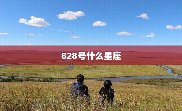 828号什么星座