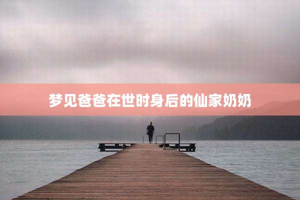 梦见爸爸在世时身后的仙家奶奶