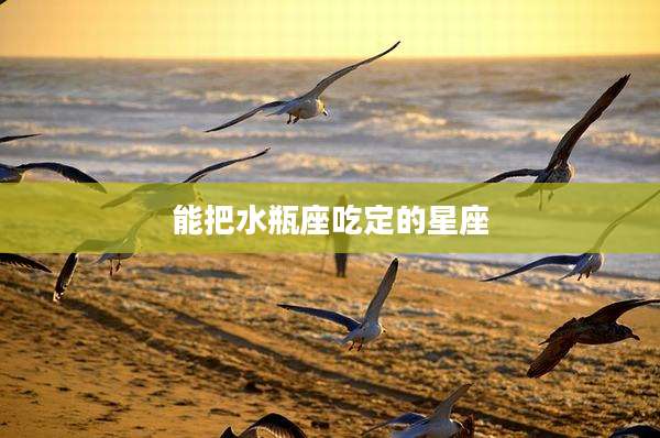 能把水瓶座吃定的星座