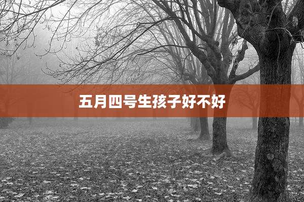 五月四号生孩子好不好