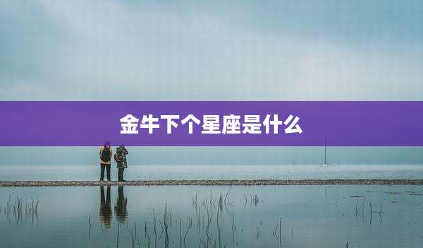 金牛下个星座是什么