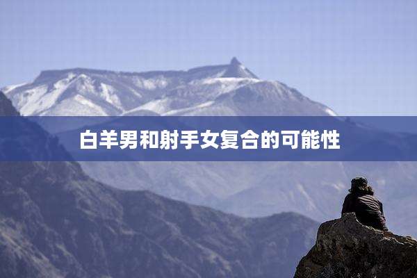 白羊男和射手女复合的可能性