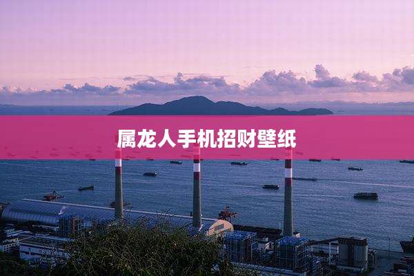 属龙人手机招财壁纸