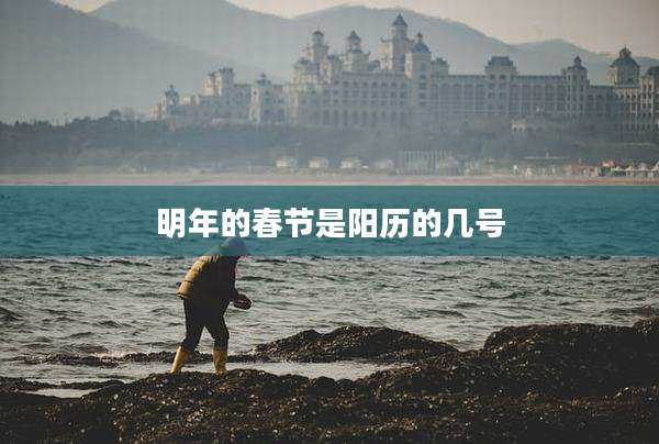 明年的春节是阳历的几号