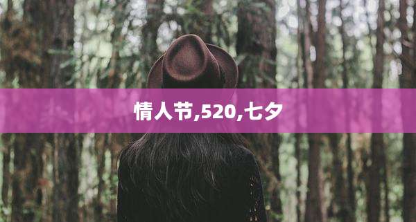 情人节,520,七夕