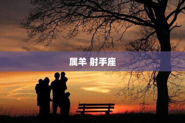 属羊 射手座