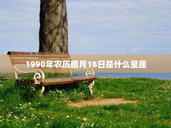 1990年农历腊月18日是什么星座