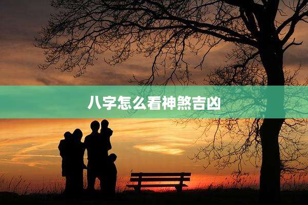 八字怎么看神煞吉凶