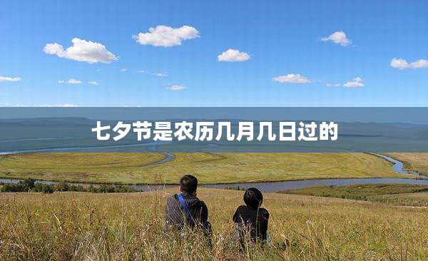 七夕节是农历几月几日过的