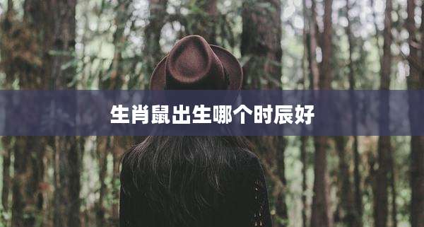 生肖鼠出生哪个时辰好