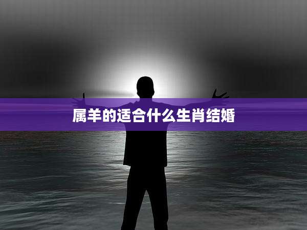属羊的适合什么生肖结婚