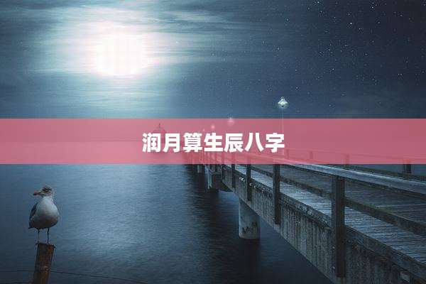 润月算生辰八字