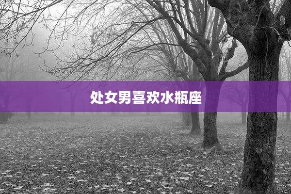 处女男喜欢水瓶座
