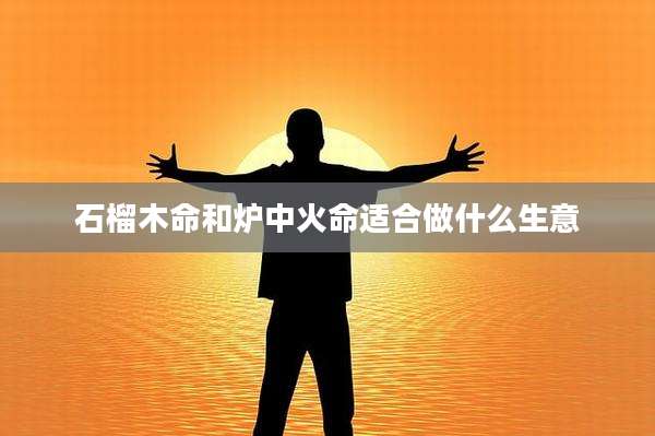 石榴木命和炉中火命适合做什么生意