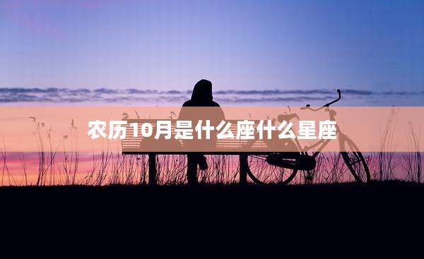 农历10月是什么座什么星座