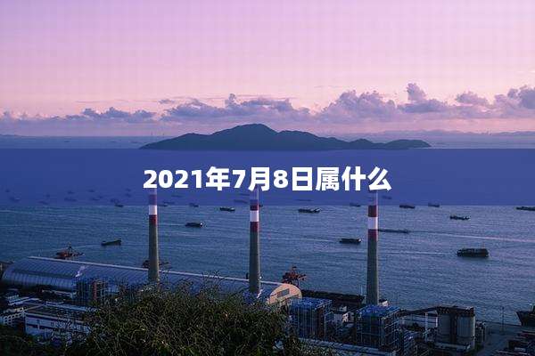 2021年7月8日属什么