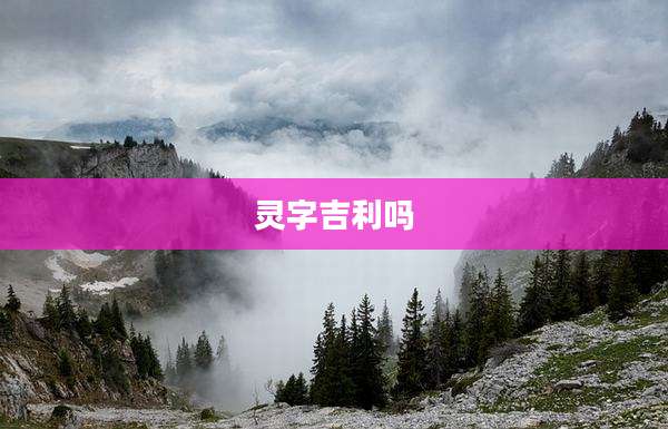 灵字吉利吗