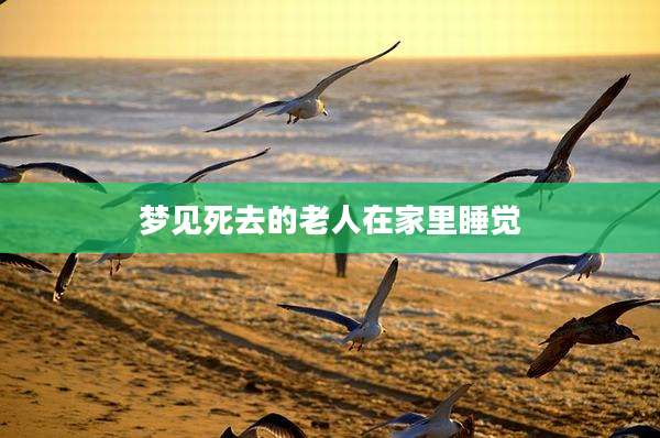 梦见死去的老人在家里睡觉
