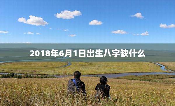 2018年6月1日出生八字缺什么
