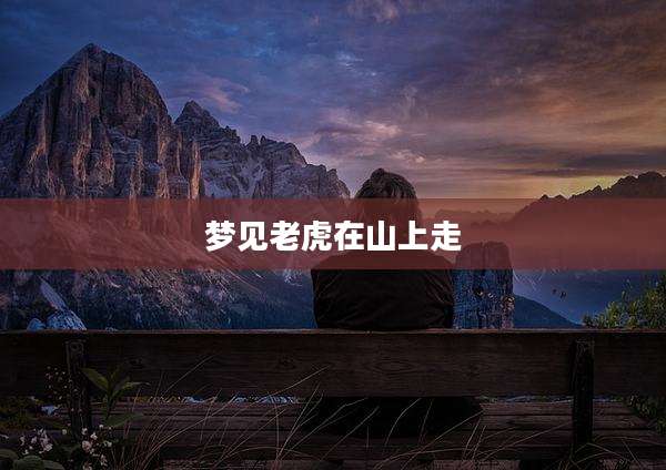 梦见老虎在山上走