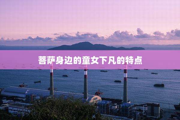 菩萨身边的童女下凡的特点