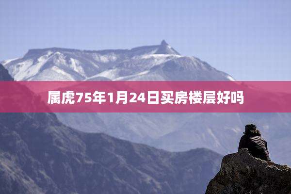 属虎75年1月24日买房楼层好吗