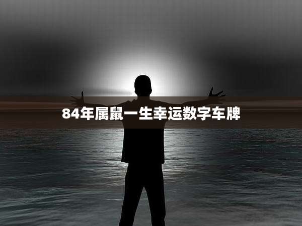 84年属鼠一生幸运数字车牌