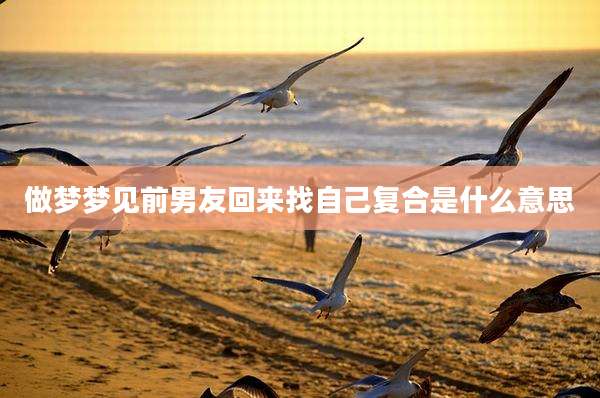 做梦梦见前男友回来找自己复合是什么意思
