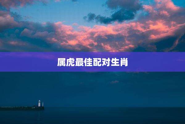 属虎最佳配对生肖