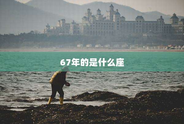 67年的是什么座