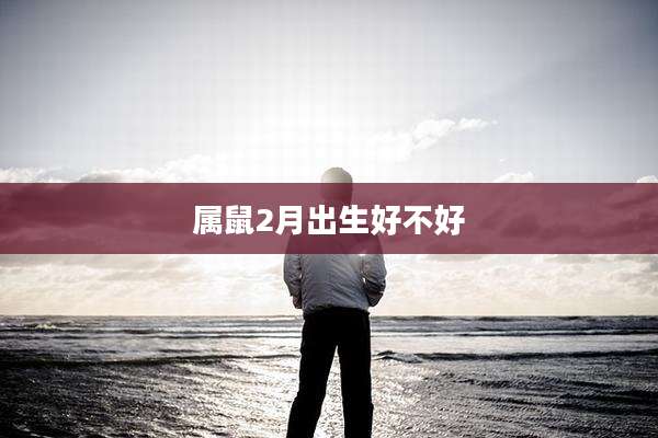 属鼠2月出生好不好