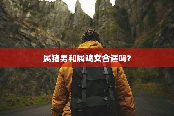 属猪男和属鸡女合适吗?