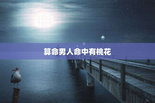 算命男人命中有桃花