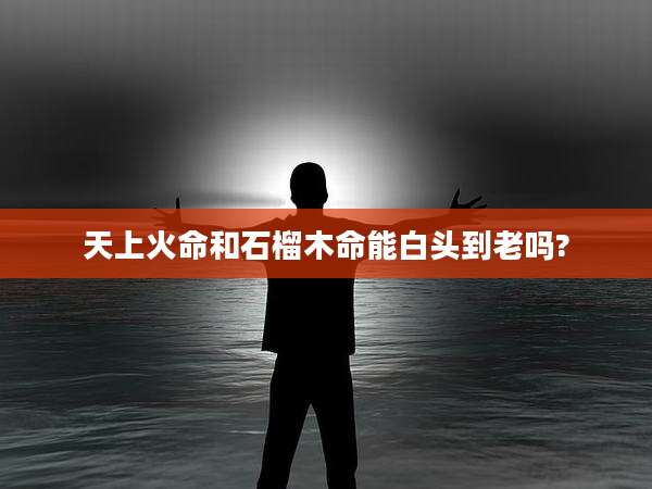 天上火命和石榴木命能白头到老吗?