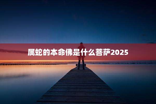 属蛇的本命佛是什么菩萨2025