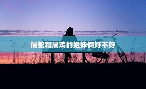 属蛇和属鸡的姐妹俩好不好