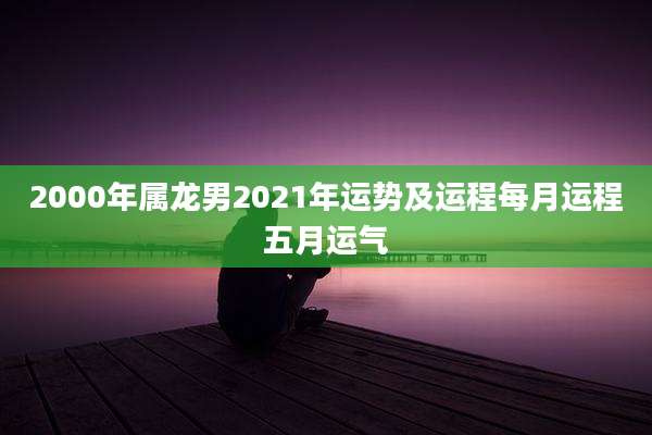 2000年属龙男2021年运势及运程每月运程五月运气