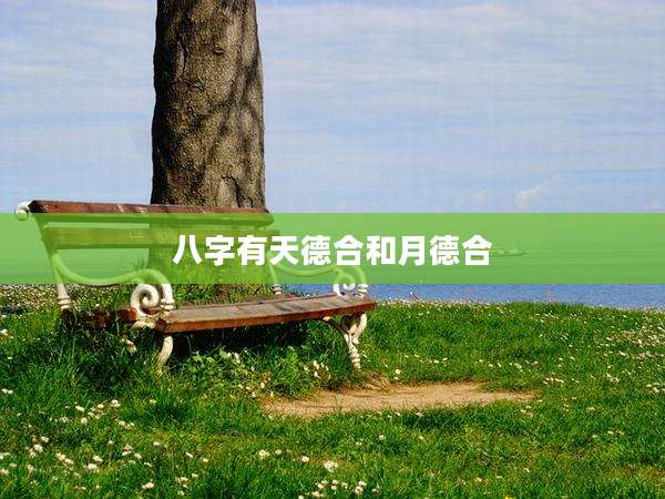 八字有天德合和月德合