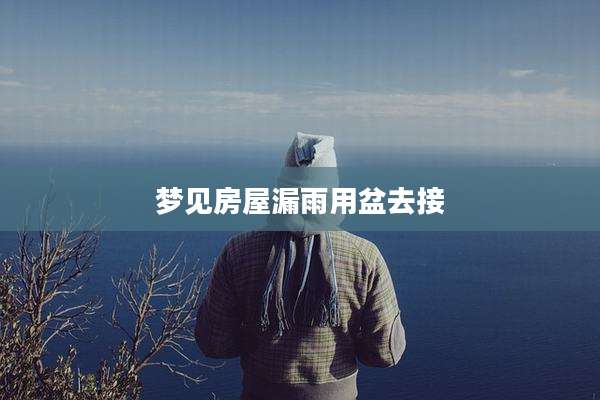 梦见房屋漏雨用盆去接