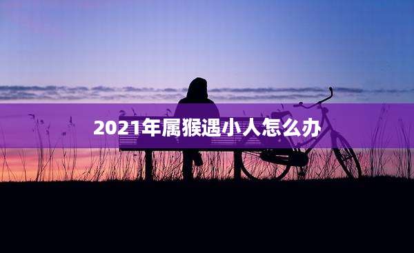 2021年属猴遇小人怎么办