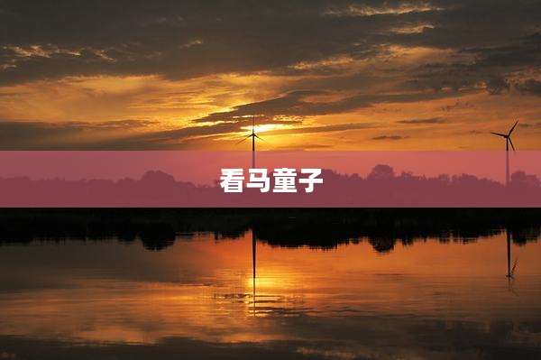 看马童子
