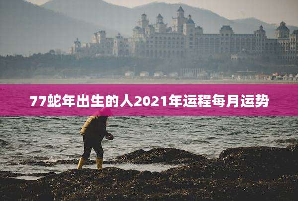 77蛇年出生的人2021年运程每月运势