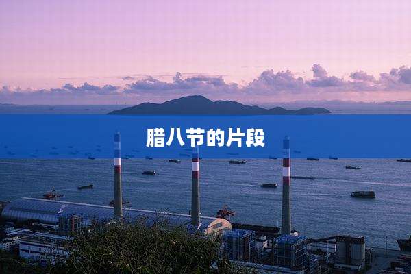 腊八节的片段